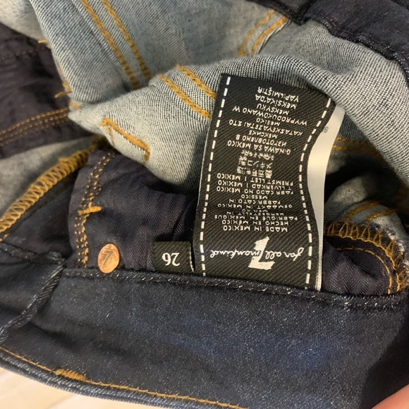 7 For All Mankind High Waist Skinny Jeans - Picture 3 of 3